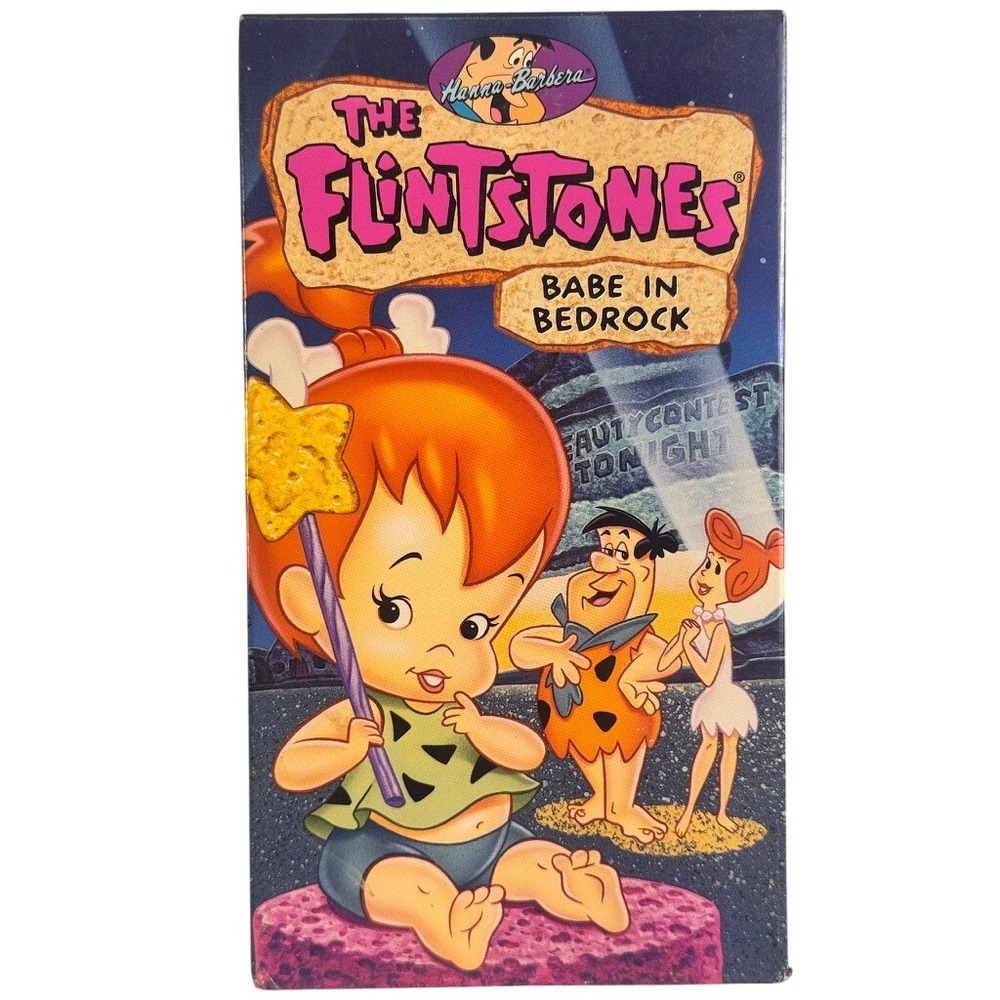 The Flintstones Babe in‎ Bedrock VHS Hanna-Barbera Cartoon 1993